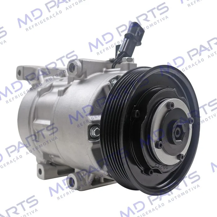 Compressor Modelo Doowon Hyundai Nova Tucson 2018> Conexão 16MM - 12 Volts Polia 6pk 125mm — foto 3