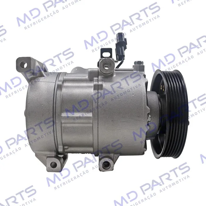 Compressor Modelo Doowon Hyundai Nova Tucson 2018> Conexão 16MM - 12 Volts Polia 6pk 125mm — foto 4