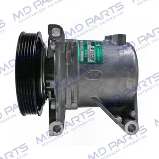 Compressor Modelo AA Calsonic Fiat Palio/Uno Fire 2006>/ Novo Uno 2011 Até 2014 - 12 Volts Polia 5pk 115mm OEM: 51786321