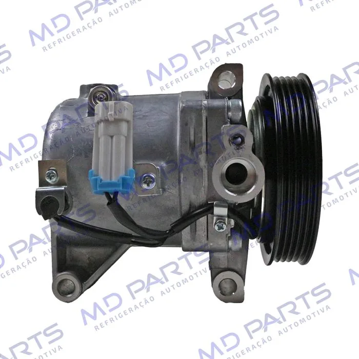 Compressor Modelo AA Calsonic Fiat Palio/Uno Fire 2006>/ Novo Uno 2011 Até 2014 - 12 Volts Polia 5pk 115mm OEM: 51786321 — foto 5