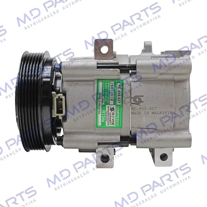 Compressor Fic Ford FS10 EcoSport 1.0 - 12 Volts Polia 6pk 127mm OEM: 2N15-19D629-AA