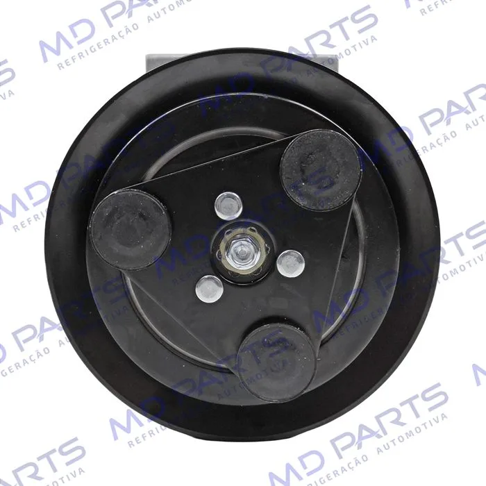 Compressor Fic Ford FS10 FX15 Fiesta / Ka / F250 Gasolina / Ecosport 1.6/ Hyundai Elantra - 12 Volts Polia 6pk 148mm R134a — foto 3