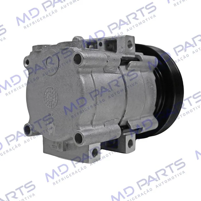 Compressor Fic Ford FS10 FX15 Fiesta / Ka / F250 Gasolina / Ecosport 1.6/ Hyundai Elantra - 12 Volts Polia 6pk 148mm R134a — foto 6