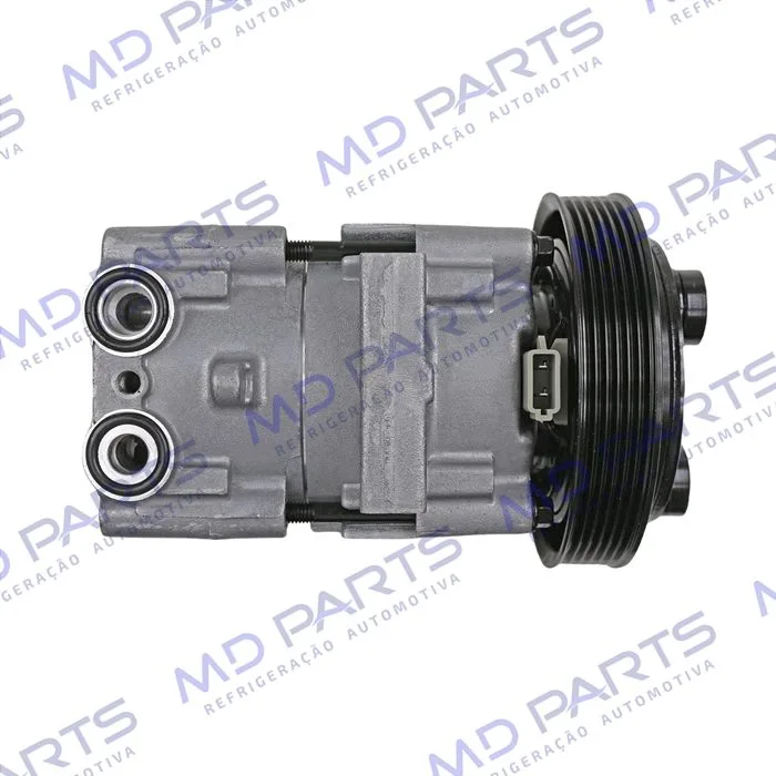 Compressor Fic Ford FS10 FX15 Fiesta / Ka / F250 Gasolina / Ecosport 1.6/ Hyundai Elantra - 12 Volts Polia 6pk 148mm R134a — foto 8