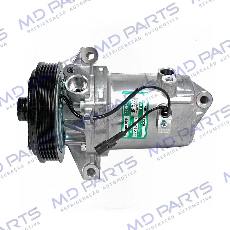 Compressor Chevrolet S10 2.5 Flex 2015> - 12 Volts Polia 5pk 134mm OEM: 52089608