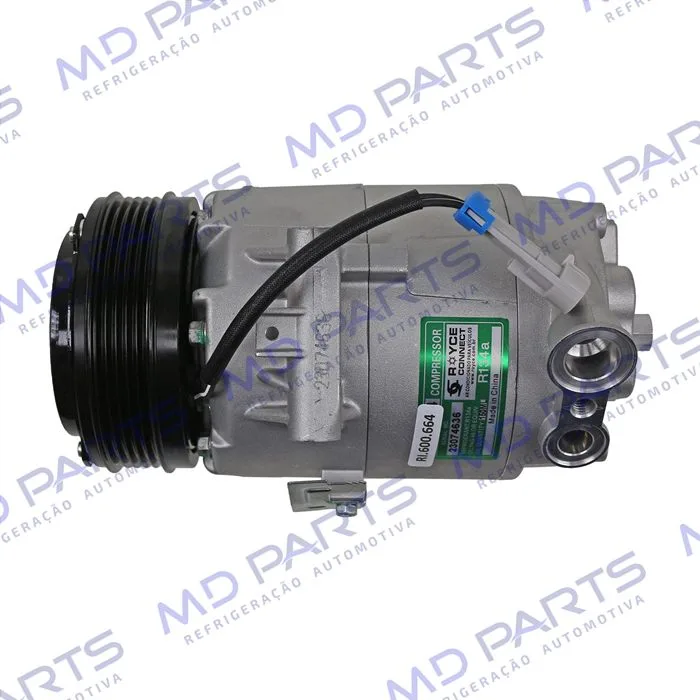 Compressor CVC Chevrolet Agile 1.4 2009>/ Montana 2011> - 12 Volts Polia 5pk 109mm OEM: 94752372 — foto 5