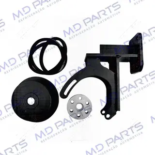 Suporte do Compressor Modelo 5H14/7H15 Polia 2A Caminhão Mercedes Benz 709/710/912/ 914/940 Instalação Kit