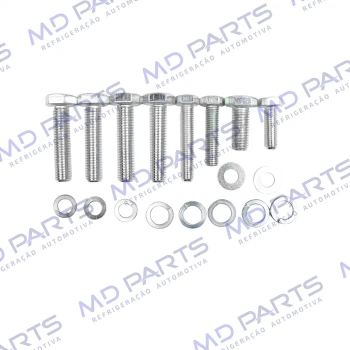Suporte do Compressor Denso 10P08 Chevrolet Corsa/Celta 8v. s/DH Canal A Kit — foto 8