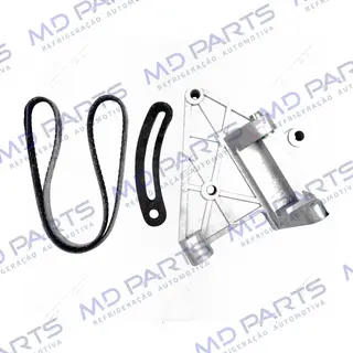 Suporte do Compressor Denso 10P08 Peugeot 1.0 16v. s/DH Kit