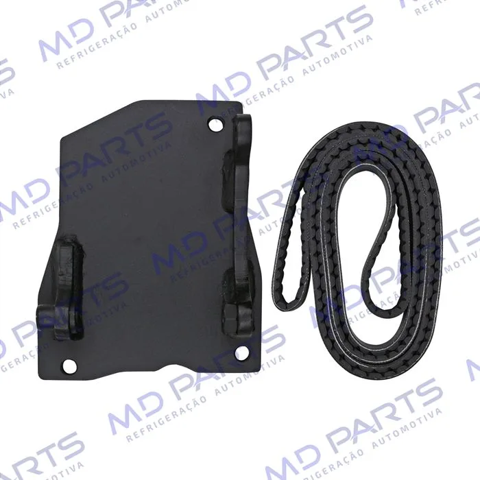 Suporte do Compressor 5H14 / 7H15 Polia 6PK Renault Master 2006 Até 2012 Motor Renault 2.5 Instalação Kit — foto 2