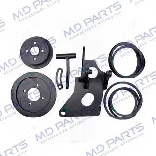 Suporte do Compressor Modelo 5H14 / 7H15 Polia 2A D20 Maxion Instalação Kit