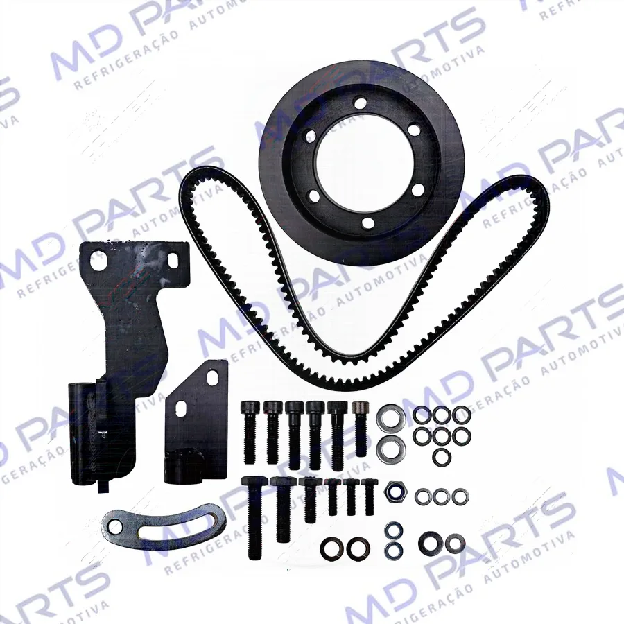 Suporte do Compressor Modelo 5H14/7H15 Polia 2A Caminhão Volkswagen MWM 7-100/8-120/8-140/8-150 Instalação Kit