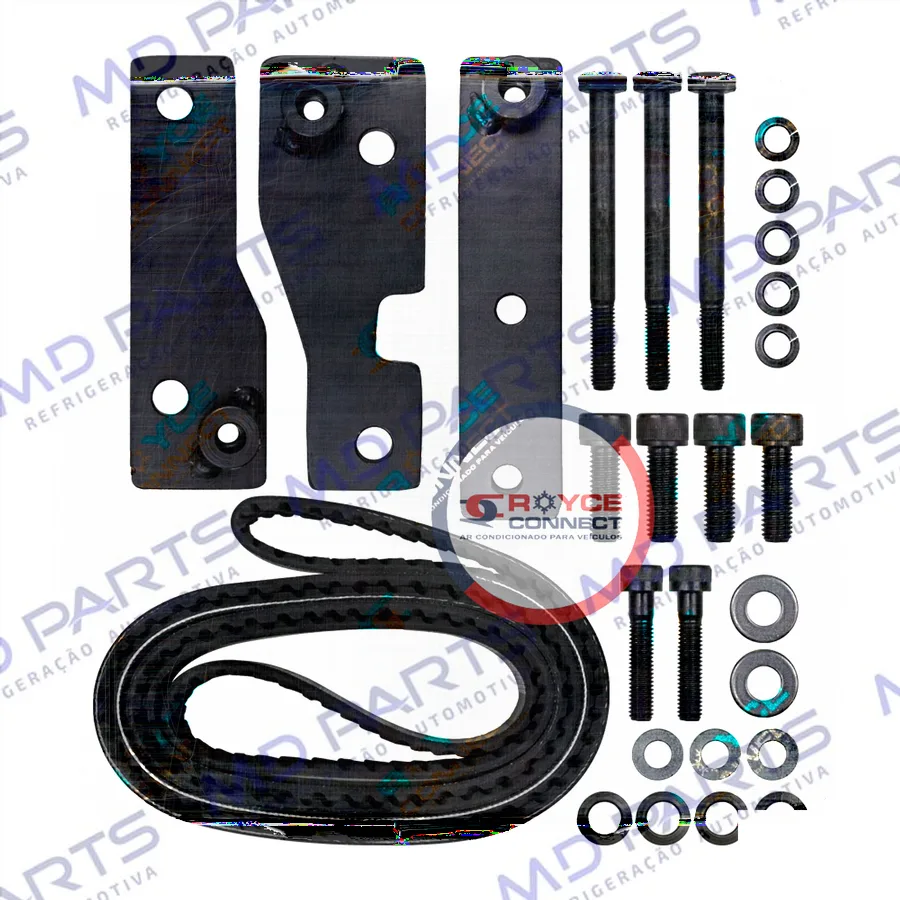 Suporte do Compressor Delphi RC.600.020 Nissan Frontier para Substituição Comp. Zexel Kit
