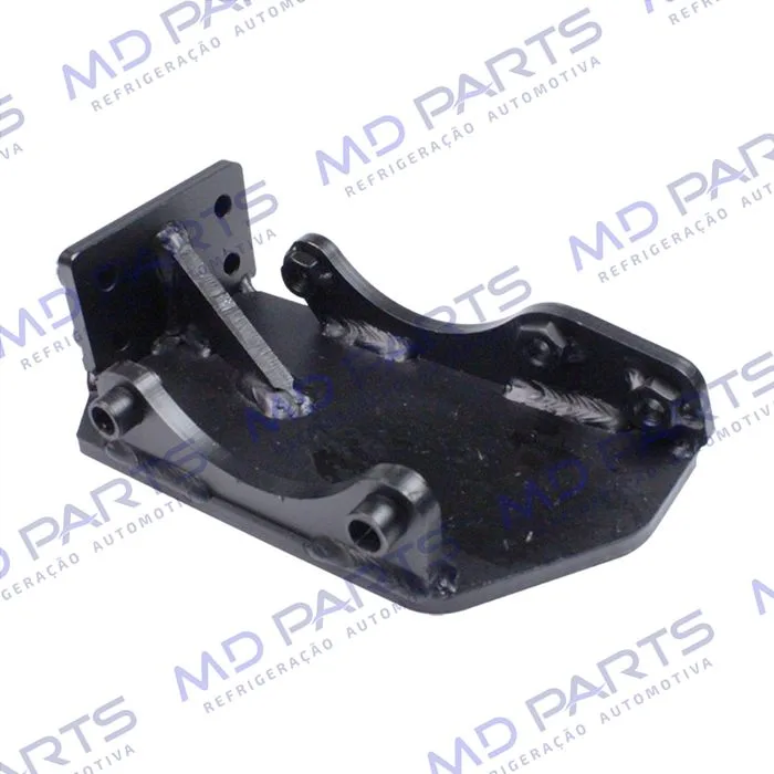Suporte Do Compressor Modelo 5H14/7H15 8pk Caminhão Volkswagen 8-150/ 15-170/ 24-250/ 17-250 4 Cilindros Worker Constellation Eletron Cummins — foto 3