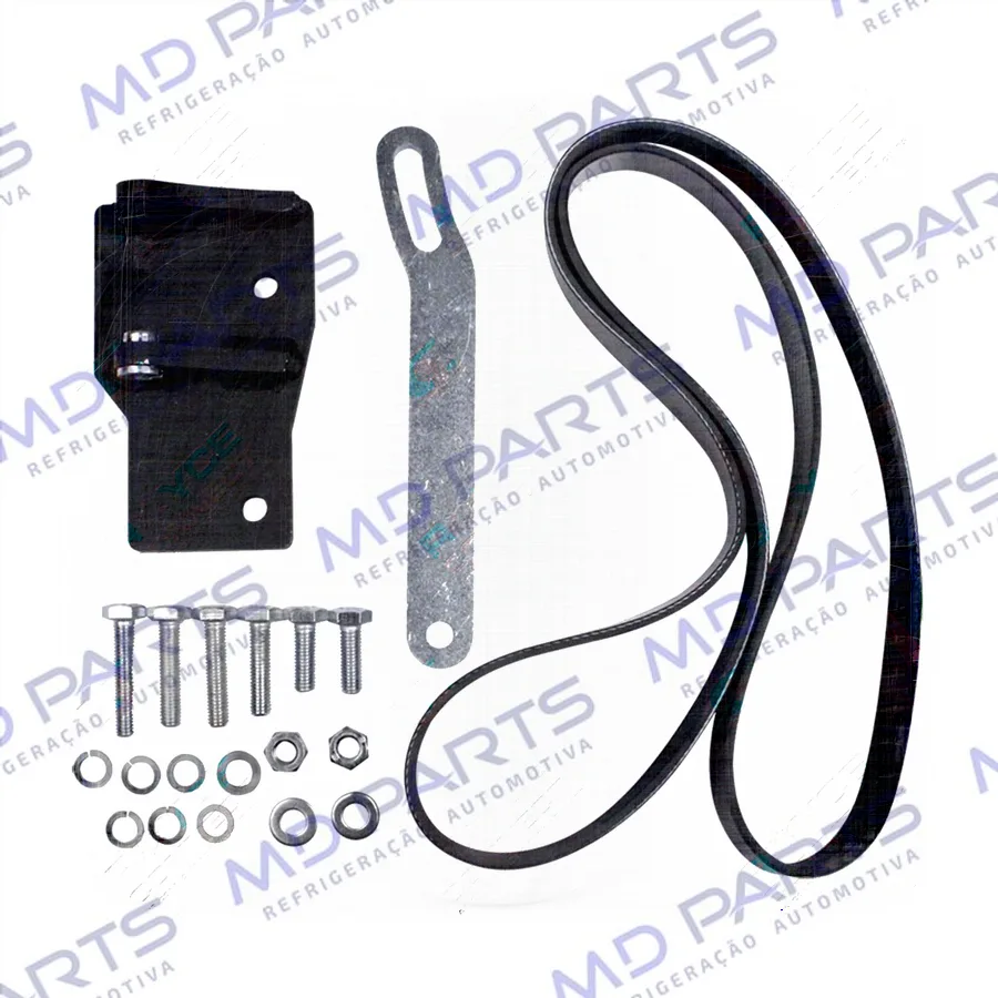 Suporte do Compressor Modelo 5H14/7H15 Polia 8pk Caminhão Volkswagen 5-140 Freio Ar /8-150/15-170 Delivery Eletro MWM