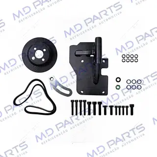 Suporte do Compressor 7H15/5H14 Polia 8pk Fiat Ducato 2.3 Multijet 2009> Somente Instalação