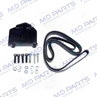 Suporte do Compressor 5H14/7H15 6pk Saida Traseira Ford Ranger 3.0 Power Stroke 2012>