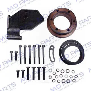Suporte do Compressor Modelo 5H14/ 7H15 Polia 2A Caminhão MB Accelo/Atego
