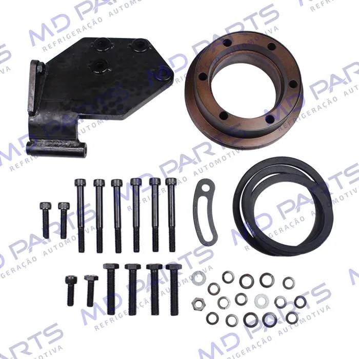 Suporte do Compressor Modelo 5H14/ 7H15 Polia 2A Caminhão MB Accelo/Atego