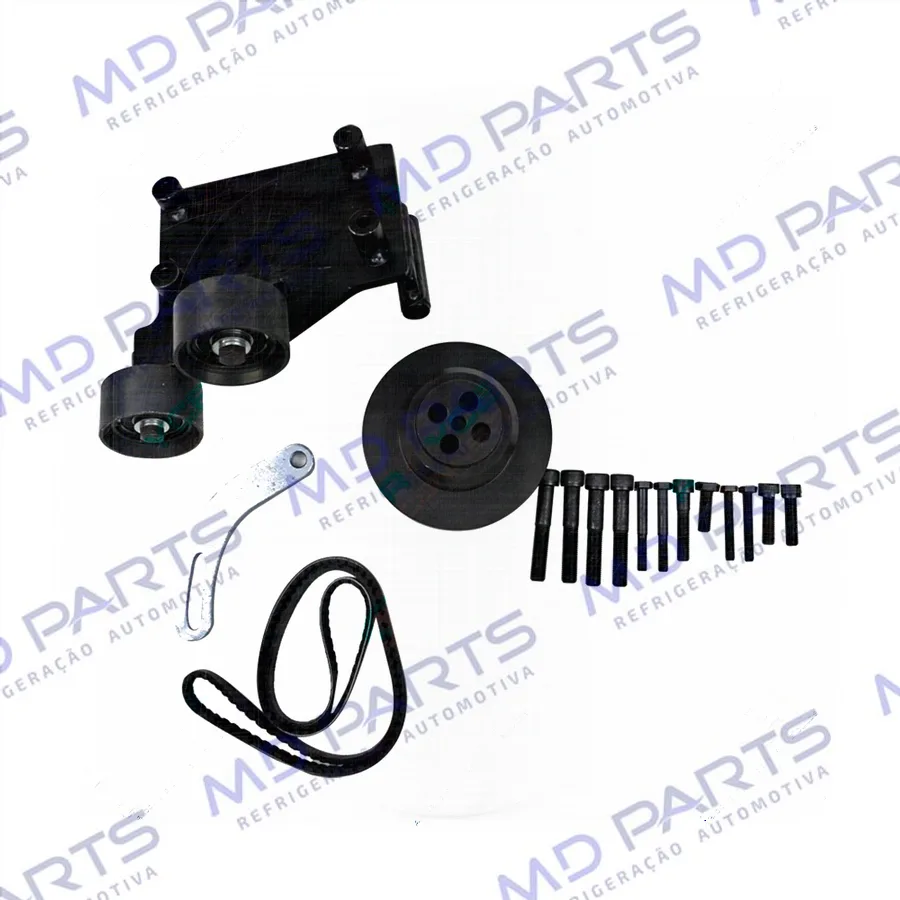 Suporte do Compressor 5H14/7H15 Polia 6pk Mercedes Benz Sprinter 311-CDI Street / 415-CDI / 515-CDI 2012> Suporte do Lado Direito para o 2º Compressor Instalação e Substituição