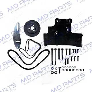 Suporte do Compressor 5H14/7H15 Fiat Fiorino/Strada/Doblo Fire 1.3 e 1.4 com Ar Condicionado