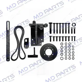 Suporte do Compressor 5H14/7H15 Caminhão VolksWagen 9-170 / 11-180 com Ar Condicionado