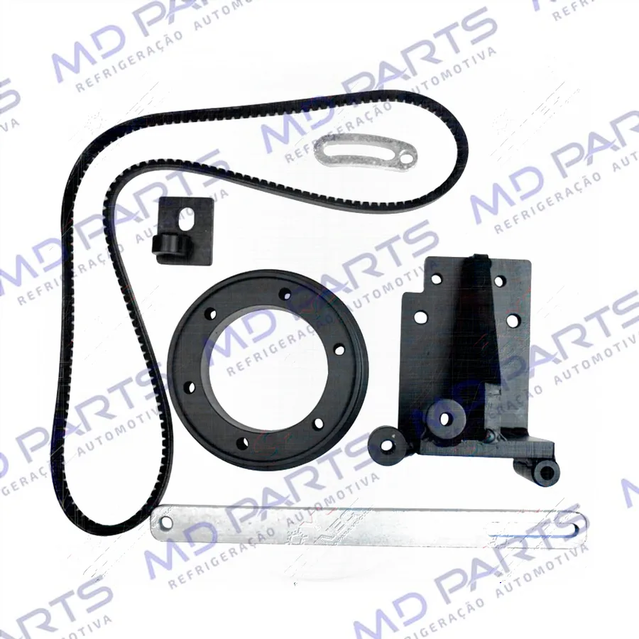 Suporte do Compressor 5H14 / 7H15 Caminhão Volkswagen 5-150 / 8-160 / 9-160 / 10-160 / 13-160 com Ar Condicionado