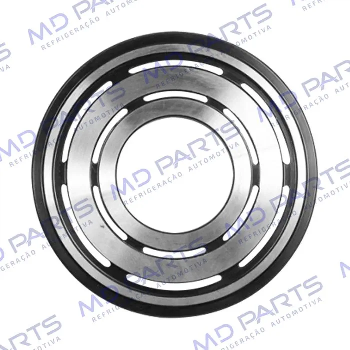Polia Do Compressor Delphi CVC Volkswagen Fox/ Chevrolet Celta/ Zafira 6PK 117mm