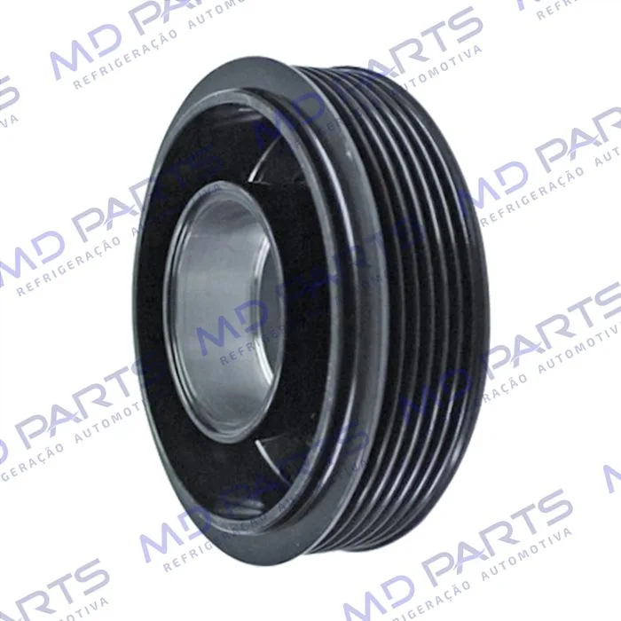 Polia Do Compressor Delphi CVC Volkswagen Fox/ Chevrolet Celta/ Zafira 6PK 117mm — foto 5