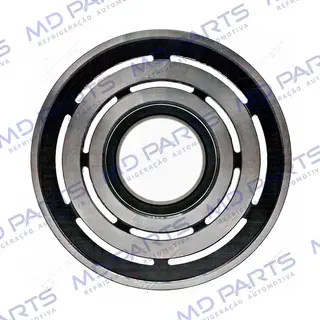 Polia Do Compressor Sanden TRS090 Honda Civic 1996 Até 2000 4PK 106mm ( Compressor Original )