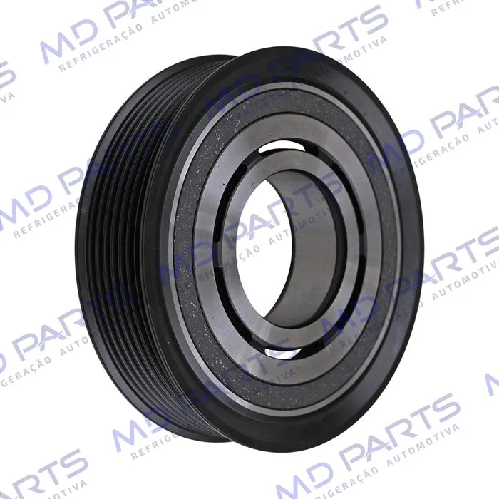 Polia Do Compressor Denso 10S15 Toyota Hilux SW4 / SRV 2005> Honda New Civic ESX / LXS 7PK 125mm — foto 3
