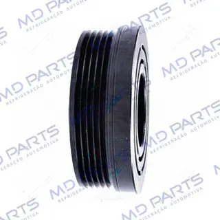 Polia Do Compressor Scroll Modelo RC.600.207 Fiat Uno Fire 5PK 106mm