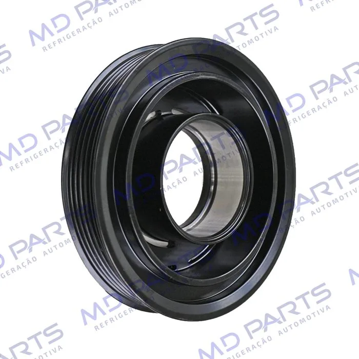 Polia do compressor Denso Scroll Fiat Palio / Uno Fire 5PK — foto 4