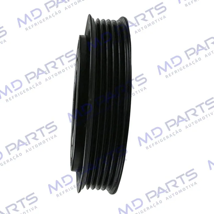 Polia do compressor Denso Scroll Fiat Palio / Uno Fire 5PK — foto 5