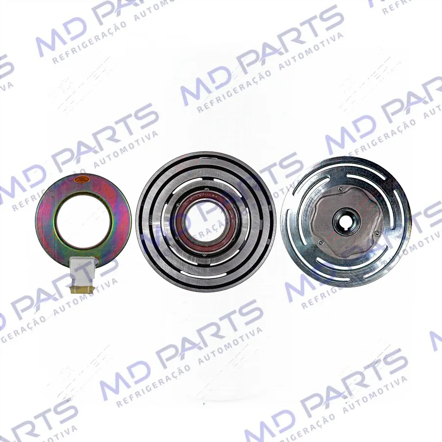 Conjunto de Embreagem do Compressor Harrison Chevrolet S10/ Blazer V6 4.3 12 Volts Polia 6pk 130mm