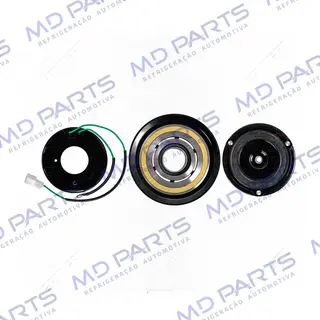 Conjunto de Embreagem do Compressor RC.600.268 7SBU16C Caminhão Mercedes Benz Axor - 24 Volts Polia 9pk 137mm