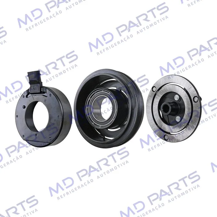 Conjunto de Embreagem do Compressor Delphi/Mahle RC.600.108 Volkswagen Fox / Gol G5 - 12 Volts Polia 3pk 114mm — foto 2