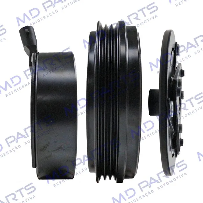 Conjunto de Embreagem do Compressor Delphi/Mahle RC.600.108 Volkswagen Fox / Gol G5 - 12 Volts Polia 3pk 114mm — foto 5