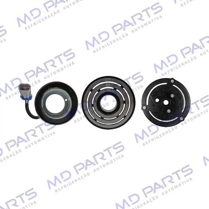 Conjunto de Embreagem do Compressor Original Scroll Chevrolet Prisma 2013 Até 2019 / Spin/Onix 2013> / Cobalt 2012> - 12 Volts Polia 5pk 103mm — foto 2