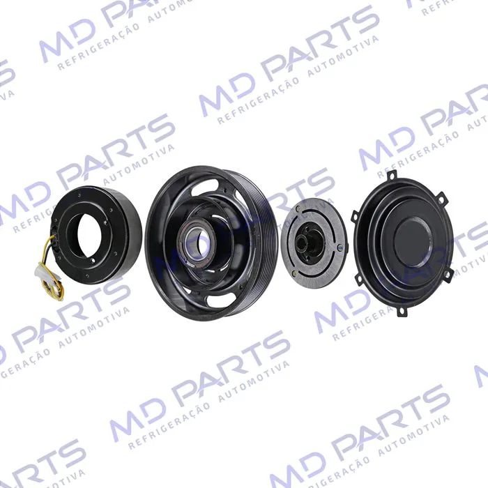 Conjunto de Embreagem do Compressor RC.600.173 Sanden 7H15 Caminhão Volvo - 24 Volts Polia 8pk 180mm OEM: 20779978 — foto 2