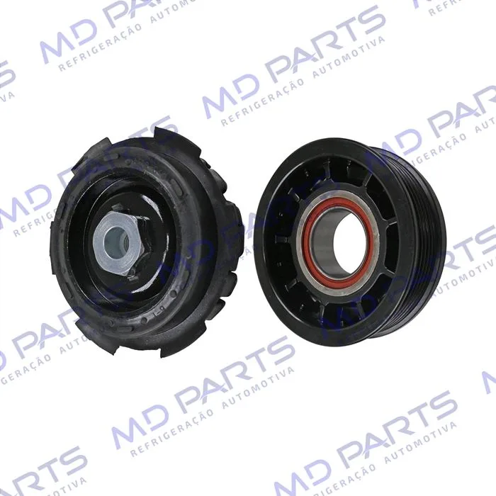Conjunto de Embreagem do Compressor Denso Volkswagen Amarok Diesel - 12 Volts Polia 6pk 100mm — foto 3