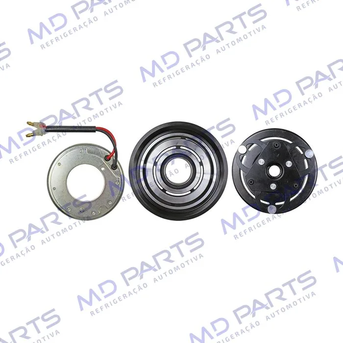 Conjunto de Embreagem do Compressor Calsonic Fiat Uno / Palio / Novo Uno 12 Volts Polia 5pk 119mm — foto 3