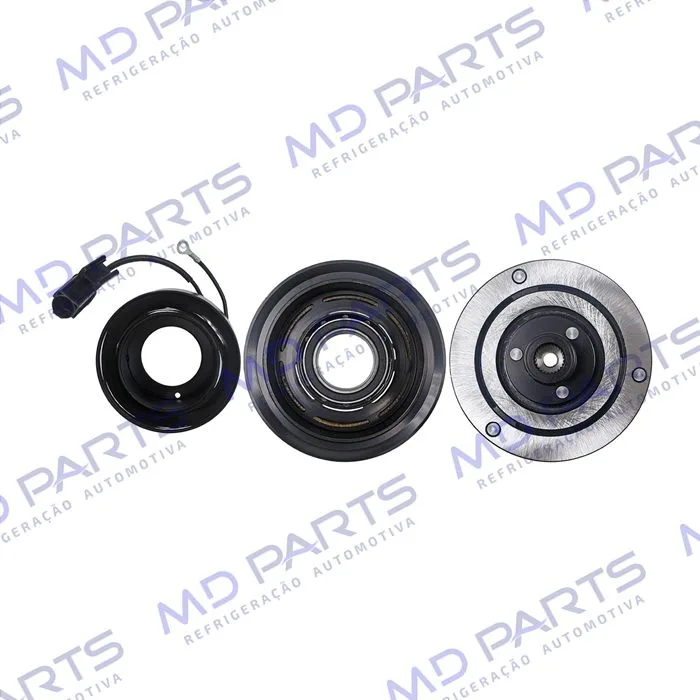 Conjunto de Embreagem do Compressor DF11 Hyundai HB20 Motor 1.0 - 12 Volts Polia 5pk 123mm — foto 4