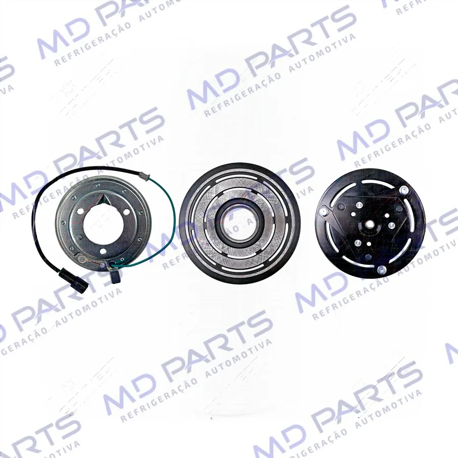 Conjunto de Embreagem do Compressor Valeo DSK-15DS Caminhão Volkswagen Constellation - 24 Volts Polia 8pk