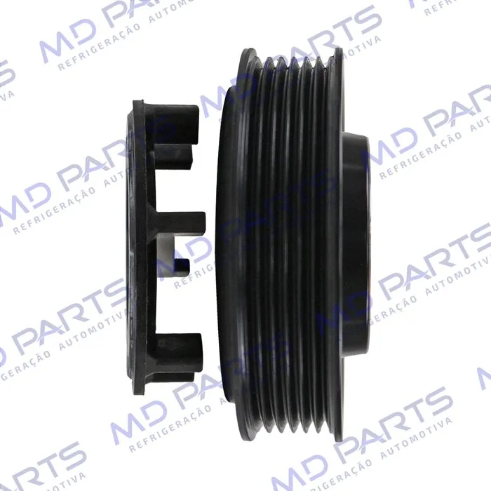 Conjunto de Embreagem do Compressor Denso 6SEU12C ND2 6QO820803D Volkswagen Polo Novo do Compressor RC.600.361 - 12 Volts Polia 6pk 115mm — foto 5