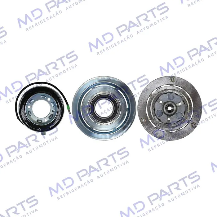 Conjunto de Embreagem do Compressor RC.600.383 Modelo Valeo Mitsubishi L200 Sport - 12 Volts Polia Canal 1A 125mm — foto 4