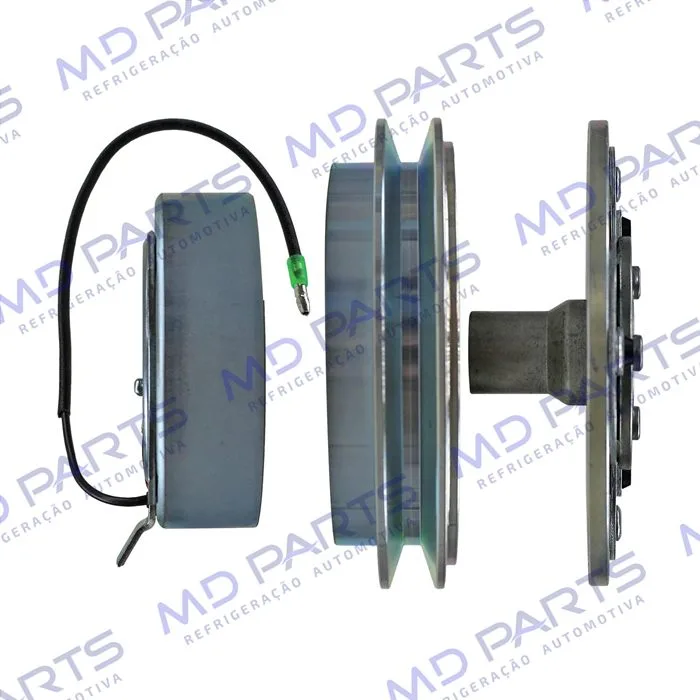 Conjunto de Embreagem do Compressor RC.600.383 Modelo Valeo Mitsubishi L200 Sport - 12 Volts Polia Canal 1A 125mm — foto 5