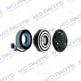 Conjunto de Embreagem do Compressor Delphi CVC Chevrolet Agile/ Montana 2009> 12 Volts Polia 5pk 109mm