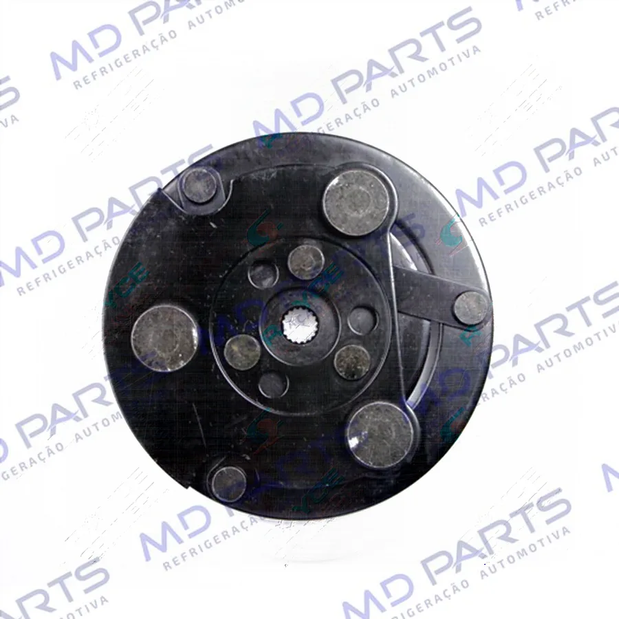 Embreagem do Compressor Sanden TRS090 Honda Civic 1996 Até 2000 Eixo Estriado (Compressor Original)