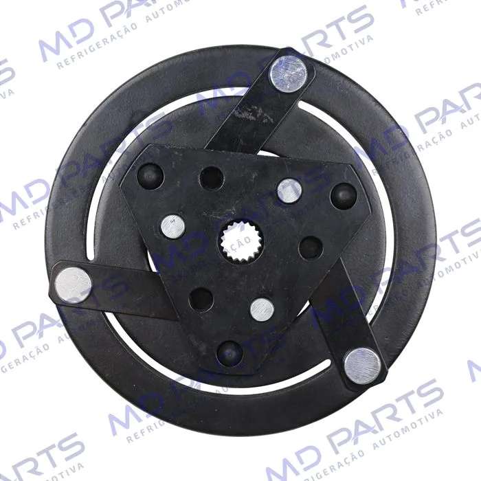 Embreagem do Compressor Scroll Chevrolet Tracker / Spin / Onix / Sonic 1.8 / Cobalt 1.8 Eixo Estriado